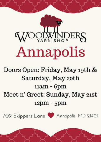 Almost time for WoolWinders Annapolis!