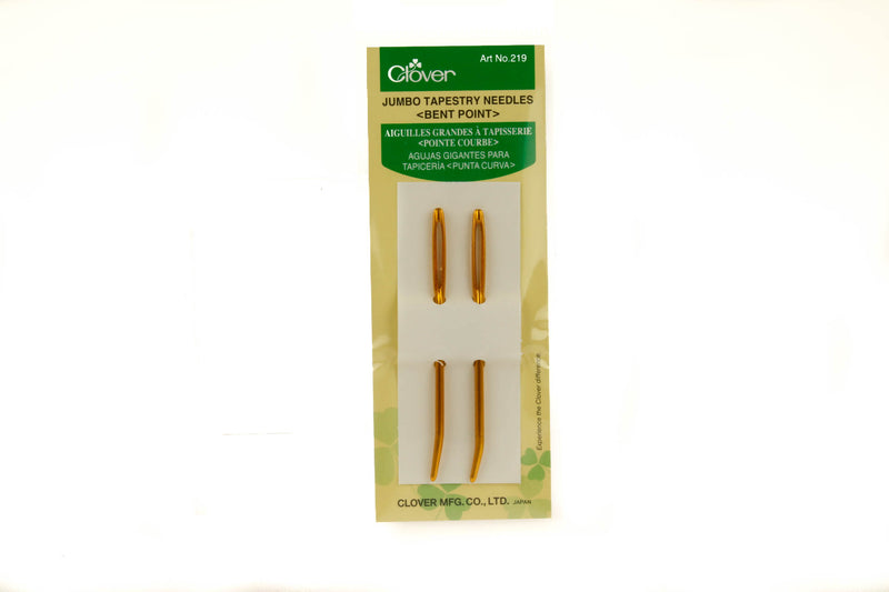 Clover Gold Bent Tapestry Needles #13