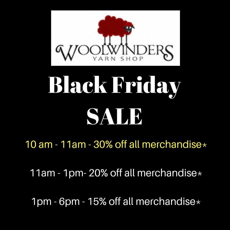 Get ready for our annual Black Friday sale!
