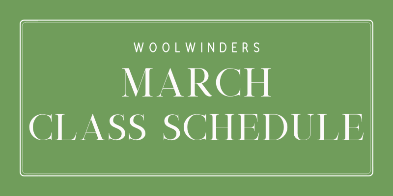 March Class Schedule