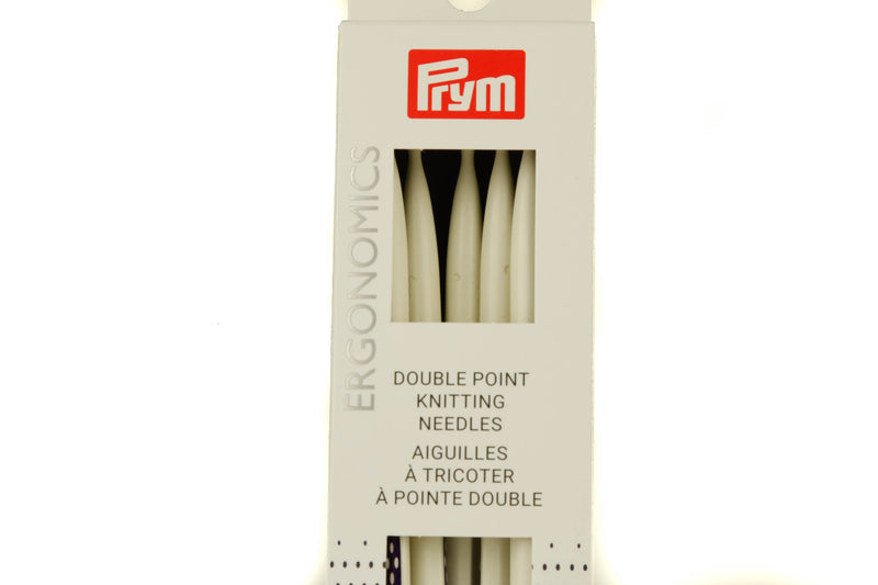 Prym 6 Ergonomic Double Point Knitting Needles, Carbon, 2.0mm