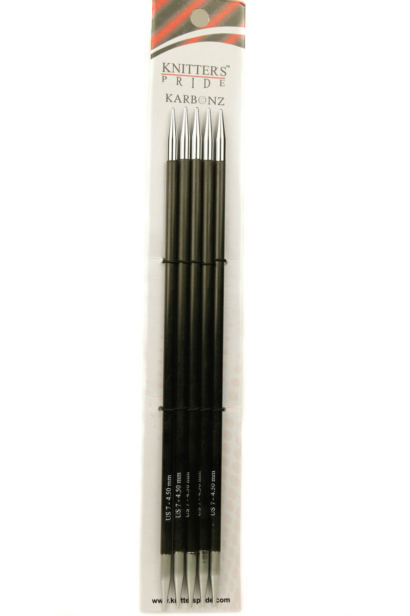 Knitter's Pride Karbonz 8" Double Point Needles